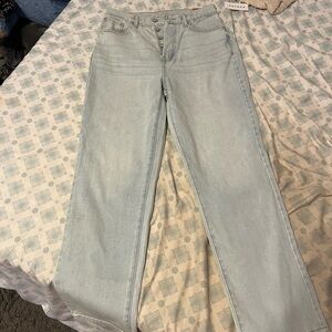 PacSun Light Wash Relaxed Straight Leg Dad Jeans